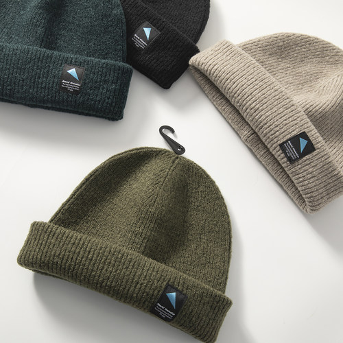 秋冬羊毛保暖情侣百搭毛线帽子