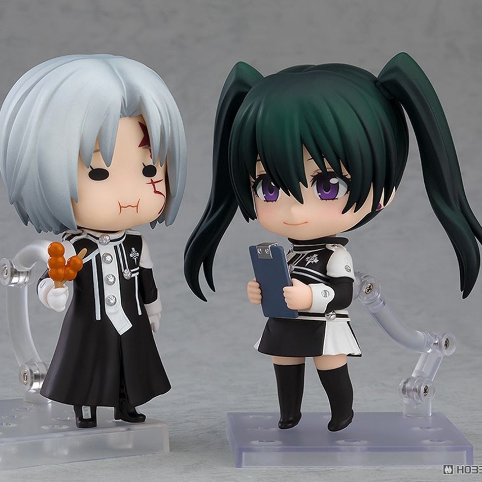 GSC 粘土人 驱魔少年 拉比 李娜丽 亚连 Q版 可动手办 模玩周边