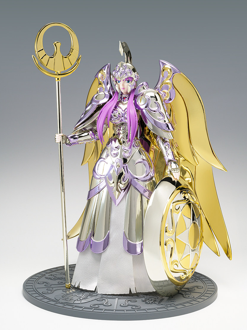 万代 圣斗士星矢 圣衣神话ex 雅典娜 纱织 神圣衣 成品手办