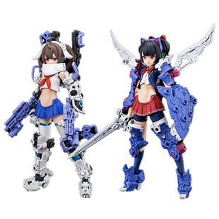 寿屋 女神装置 狼 枪手骑士 坦克 獠牙 朱罗九尾弹丸 拼装模型