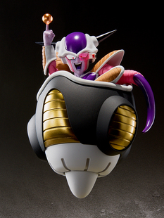 万代 SHF 七龙珠Z 弗利萨 初始形态 飞行器 可动手办人偶