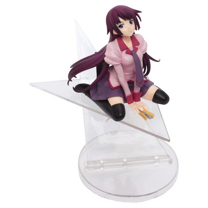 taito 物语系列 战场原黑仪 跪姿 动漫周边 景品手办摆件