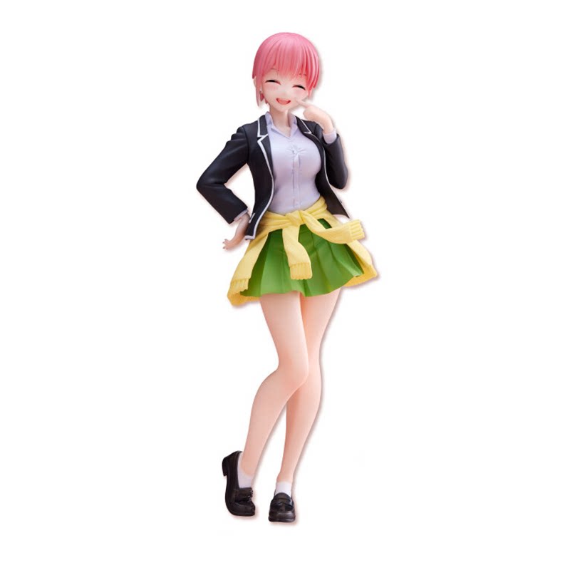 taito 五等分的花嫁 中野一花 制服 闭眼 限定白盒 景品手办