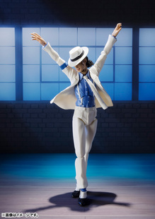 万代 SHF 迈克尔 杰克逊 月球漫步 Michael Jackson 可动人偶手办