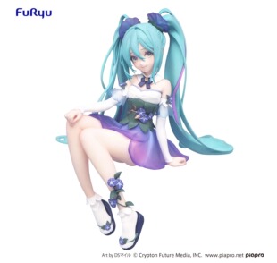 FURYU 初音未来 仙花精灵 花仙子 MIKU粉蝶百合银莲牵牛花泡面压