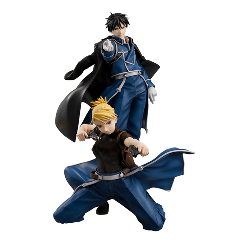 Megahouse 钢之炼金术师 GEM 罗伊 霍克艾 手办摆件模型