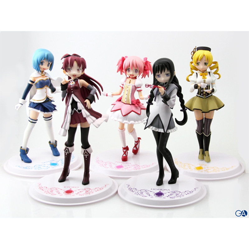 眼镜厂魔法少女小圆DX玩偶喝茶