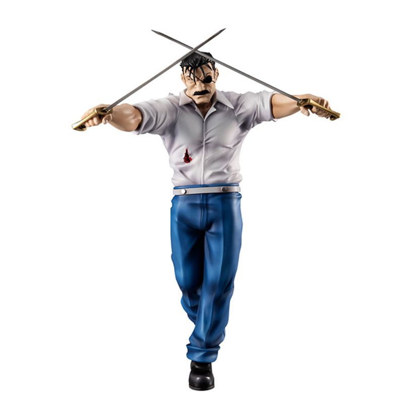 megahouse mh 钢之炼金术师 gem 金布拉德雷 愤怒拉斯 手办模型