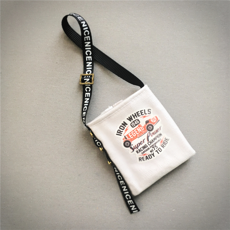 特体尺寸定制小布BJD6分8分ob娃娃衣服潮牌斜挎帆布包