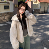 仿貂毛外套2B193-9319-P195-K298，女装皮草，2B193