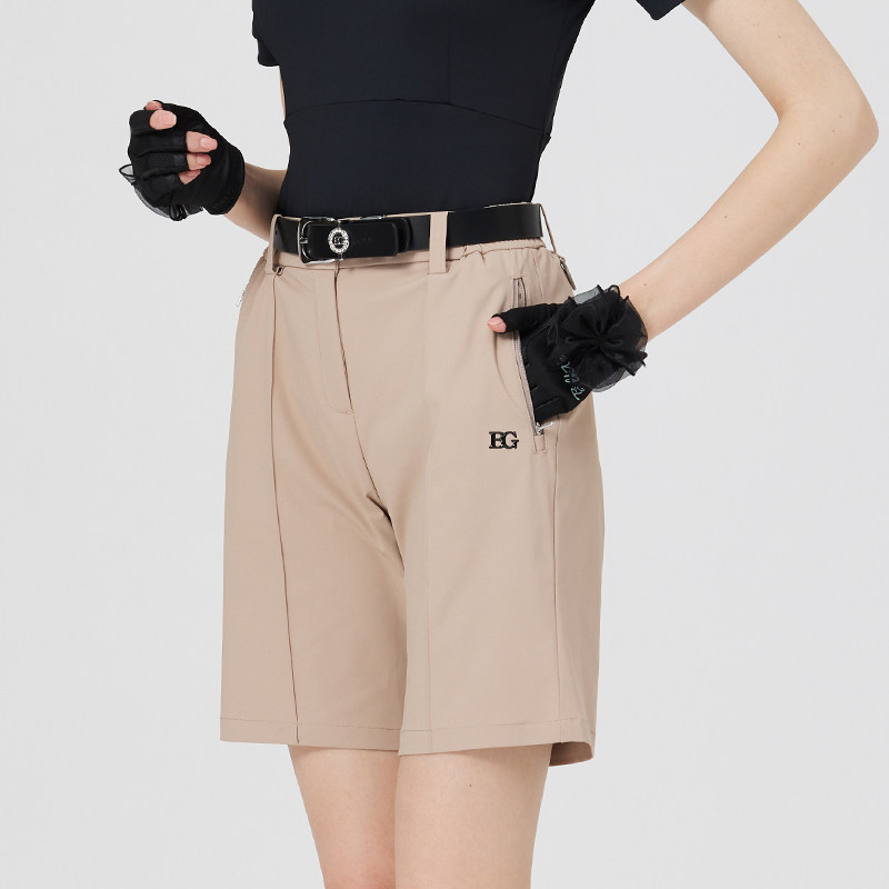 BG新款高尔夫短裤女夏季弹力速干女士五分裤户外休闲运动球裤女裤