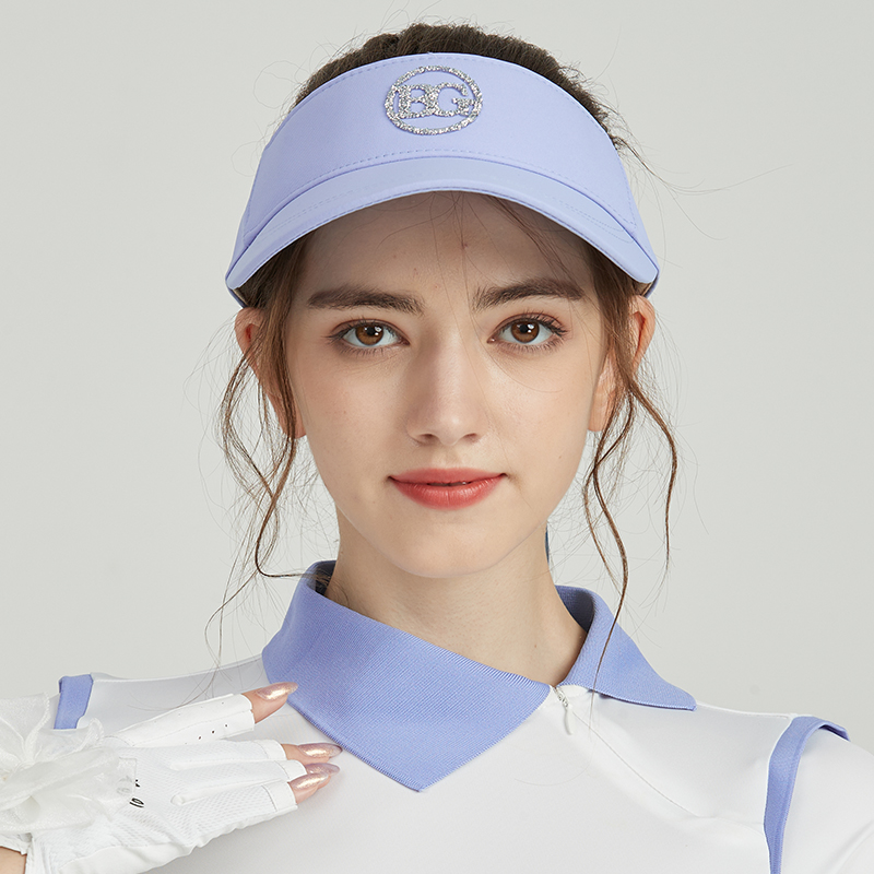 BG高尔夫空顶冇防晒女帽吸汗速干