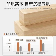 实木椅子餐桌椅家用轻奢高级感休闲靠背凳子客厅吃饭新中式茶桌椅