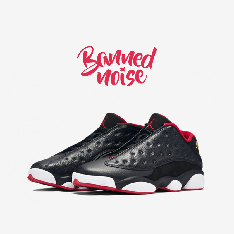 Air Jordan 13 Low Bred AJ13 乔13 黑红 低帮篮球鞋 310810-027