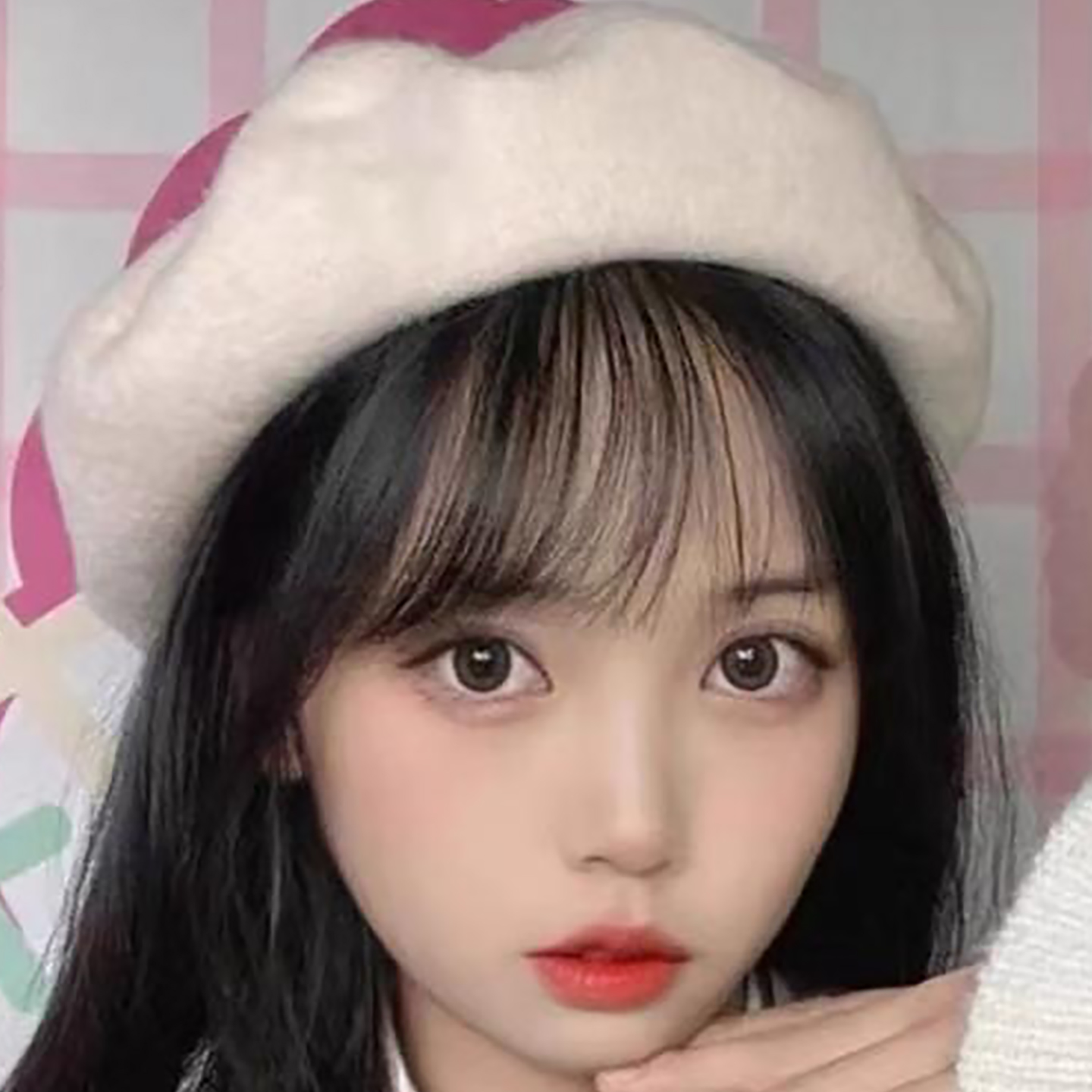 逛街小头围贝雷帽女头围小号文艺