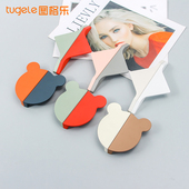 彩色米奇拉手儿童房衣柜可爱卡通拉手米奇老鼠熊头衣柜门拉手把手