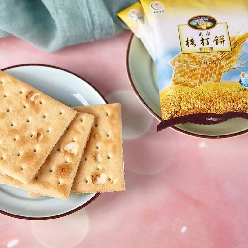 厦门特产可冲泡莲明食品梳打发酵正宗饼干传统糕点心苏打素食咸酥