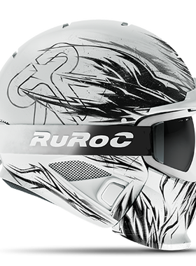 1819RuRoc RG1-DX新款限量全球男女滑雪头盔护具雪镜护齿现货包邮