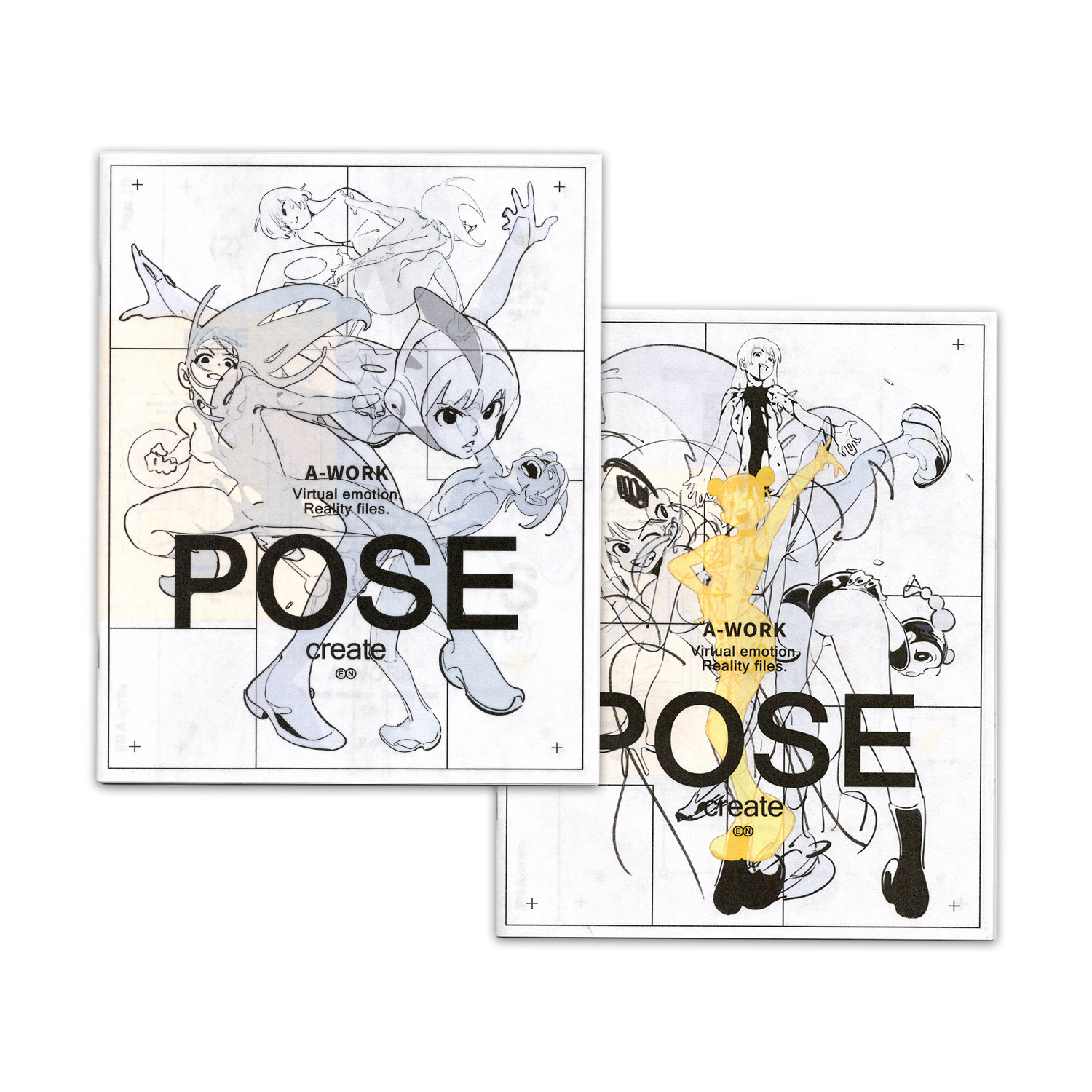 Pose create ( A册 & B册 ) EN A-works