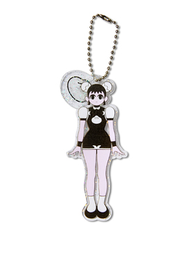 中华小笼包 闪粉亚克力钥匙扣 EN A-works