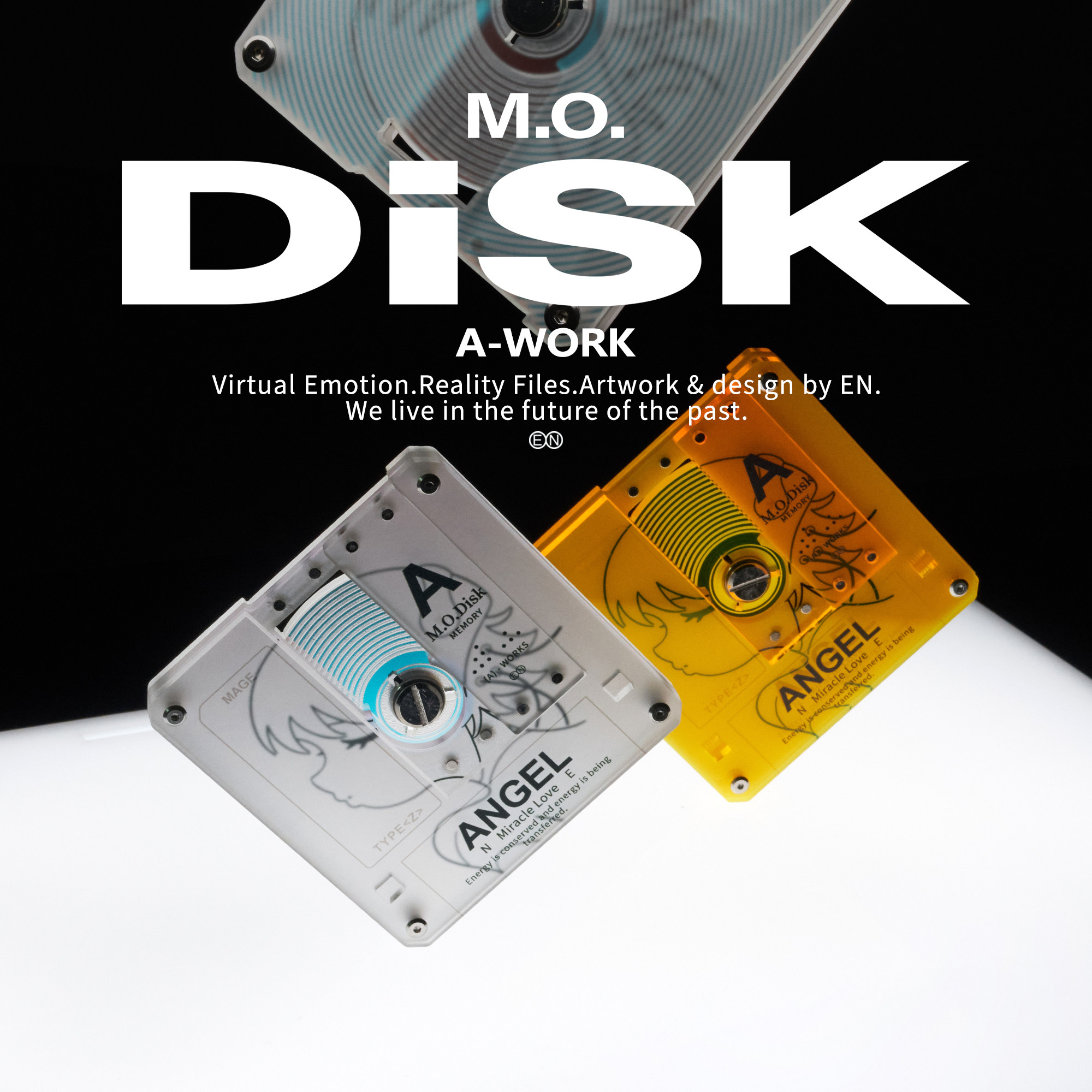 「电子少女 M.O.DiSK」 Fidget Disk 解压磁盘 挂件 EN A-works