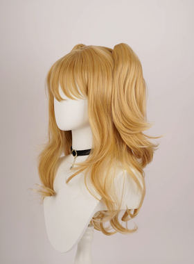 citrus柑橘味香气 蓝原柚子假发【玫瑰网】 柚子双马尾款