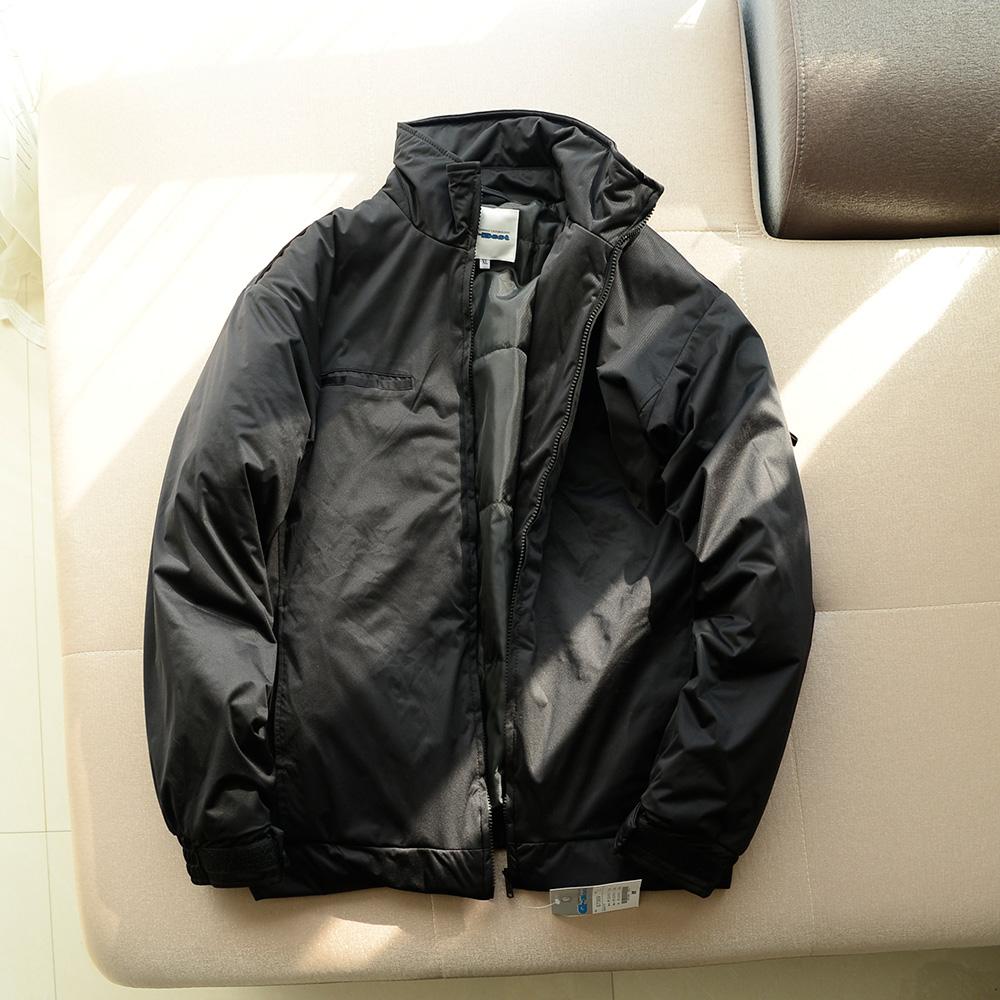 日单柔软舒适保暖立领棉服男