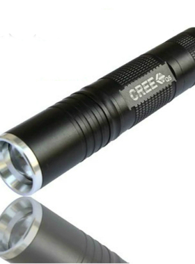 户外防水爆闪S5变焦强光手电筒小直筒LED远射迷你可充电18650骑行