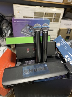 舒尔二手blx288BETA58a无线话筒一拖二户外直播演唱人声麦克风