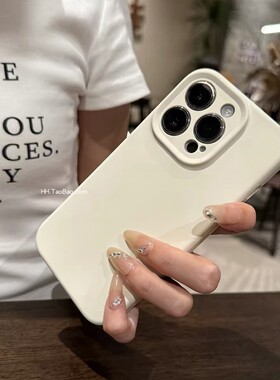橡皮擦手感一加ACE6T适用OPPO Reno15/14手机壳13液态Find X9硅胶X8全包10镜头11耐脏9白色12pro简约防摔软壳