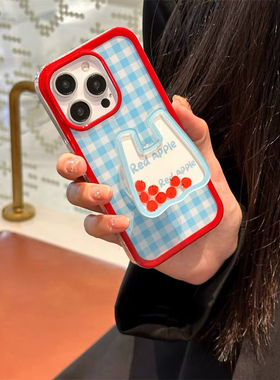 ins苹果摇摇乐支架适用K70小米13/14手机壳K50红米K60全包K40硅胶TURBO3/NOTE13防摔11小众10S/12T女Civi4PRO