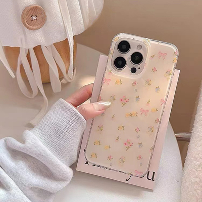 小清新碎花适用K80小米14/15Ultra手机壳13红米K60至尊版K50新款Note13全包K70防摔12/10个性K40S创意11PRO女