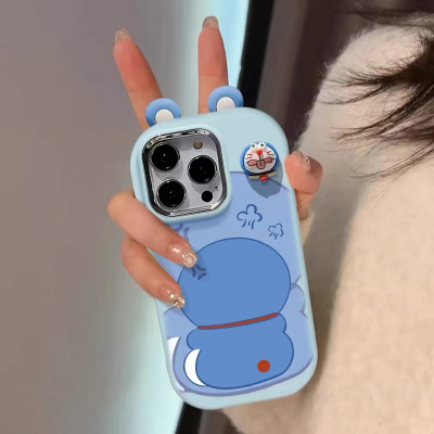 创意卡通适用苹果15手机壳iPhone16ProMax新款15pro防摔13女款12小众xr可爱立体xs硅胶14pro全包678plus软壳