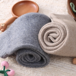 抗起球针织打底保暖宝宝毛线裤 纯毛薄款 男童女童羊毛裤 儿童羊绒裤