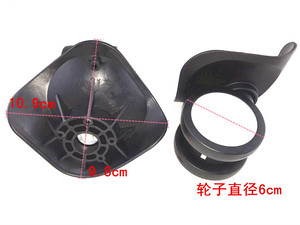 拉杆箱轮子脚轮旅行箱包配件维修 行李箱轮万向轮子