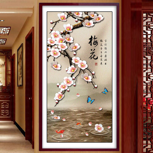 梅花十字绣2026新款线绣