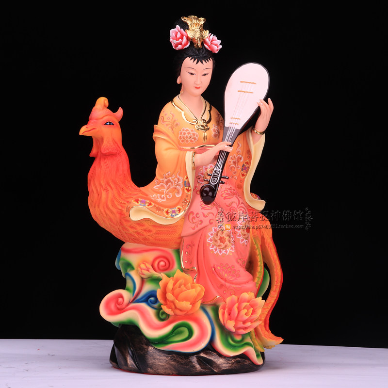 神像供佛摆件仙女圣母装饰品