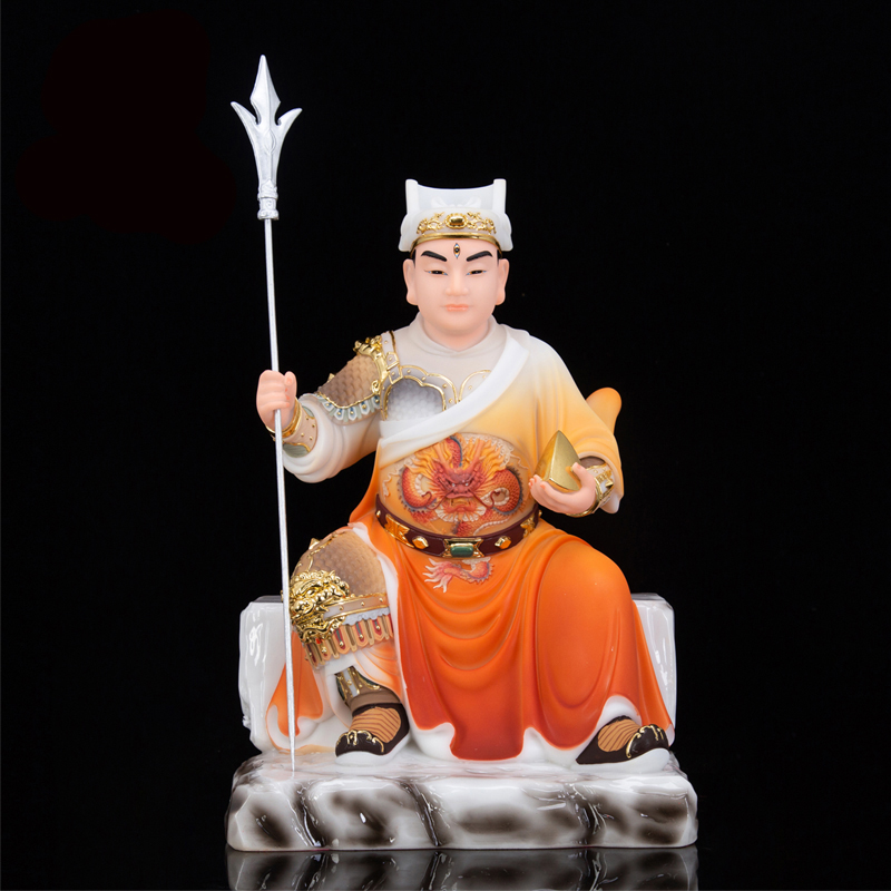 宗教风神像摆件汉白玉新品