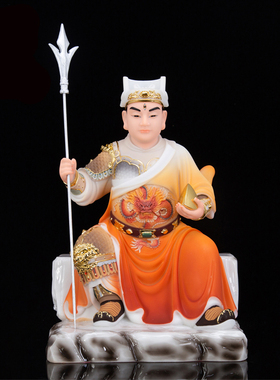 宗教风神像摆件汉白玉新品