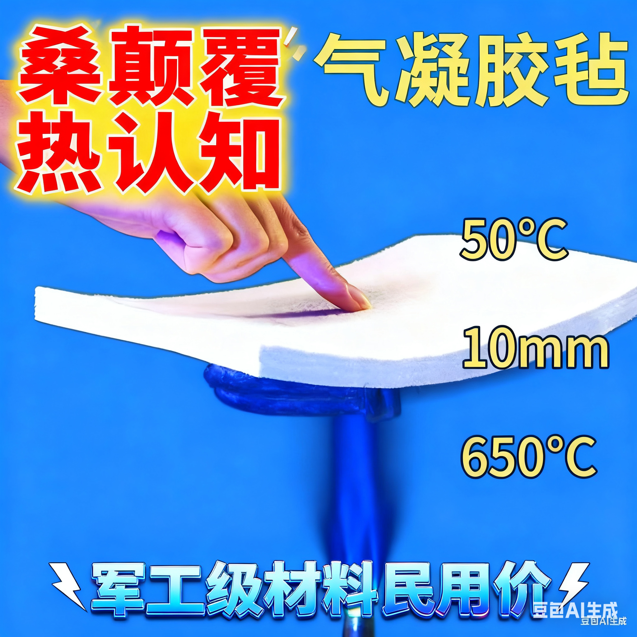 二氧化硅纳米绝热材料隔热气凝胶隔热片毡锅炉管道设备保温高温隔