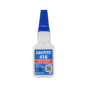 乐泰416低气味瞬间胶原装416胶水粘塑料专用瞬间胶20g