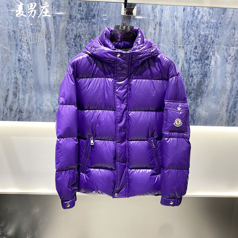 高端欧货男士冬季新款26连帽加厚年货90白鸭绒羽绒服外套夹克青年