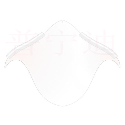 透明隐形衣架 女装小号39CM 服装拍摄挂拍摄影辅助道具白底图专用