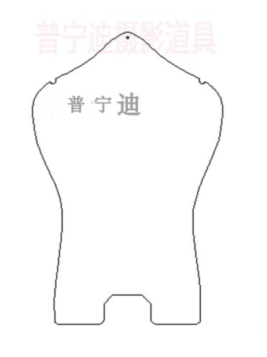订制透明隐形女装连衣裙30厘米辅助道具类
