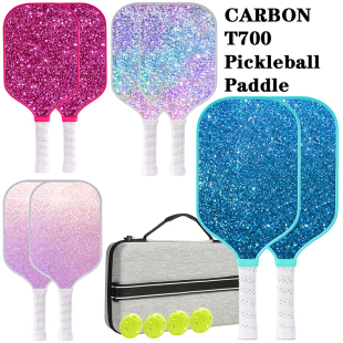 Carbon碳纤维T700户外运动Pickleball Paddle女神匹K球拍套装
