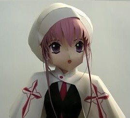 手工DIY手办拼装公主妹妹千影卡通动漫娃娃益智玩具手作材料纸模