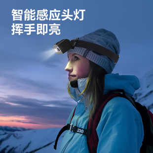 户外骑行录像照明运动相机LED照明头灯巡检记录仪高清1080p相机