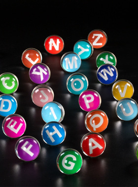 32号弹力球套装字母生肖星座数字卡通实心弹跳球幼儿园礼品玩具