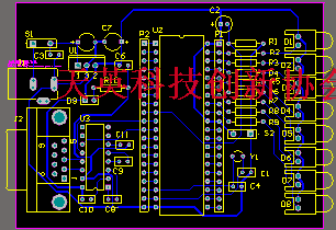 多媒体车机amt630a pcb板电路图设计