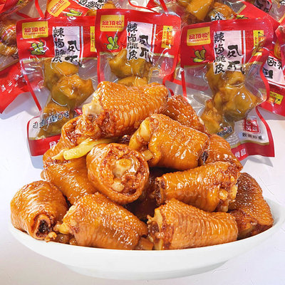 辣卤鸡拐骨鸡骨粒辣味